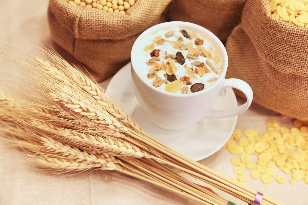 semangkuk sereal oat kaya serat